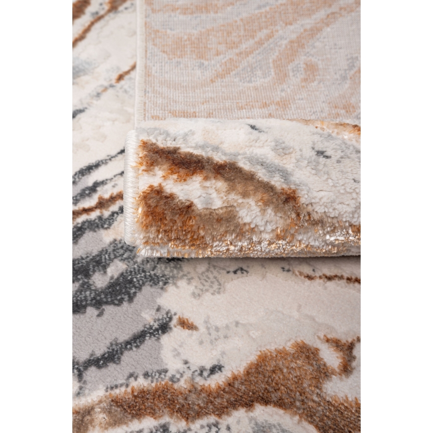 Tapete STONE 120x160 cm bege/cinzento