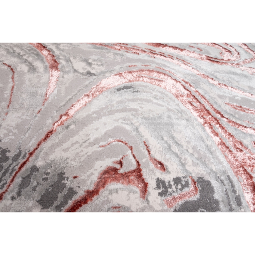 Tapete STONE 120x160 cm rosa/cinza