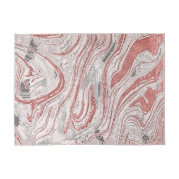 Tapete STONE 160x220 cm rosa/cinza