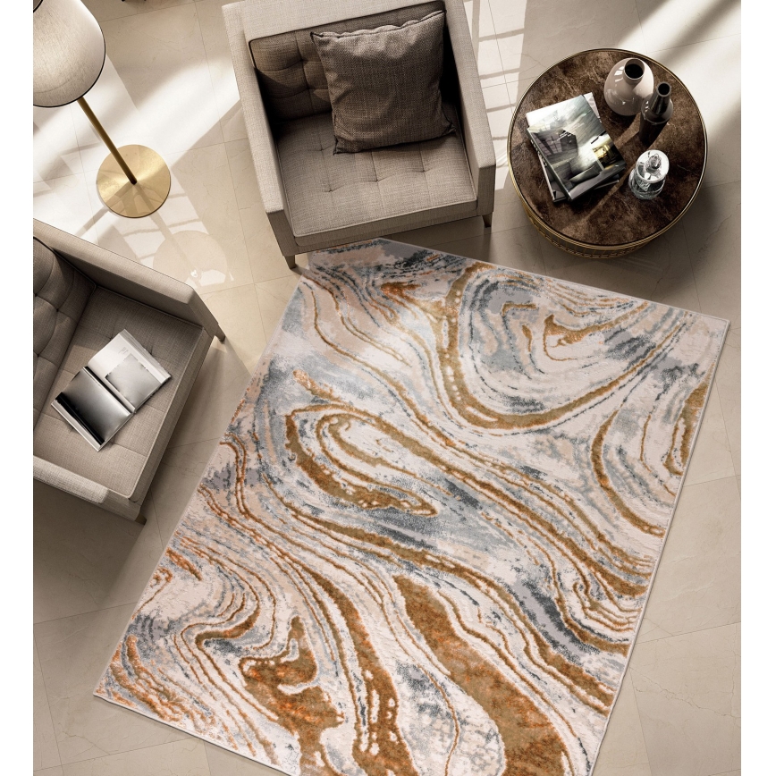 Tapete STONE 80x140 cm bege/cinza