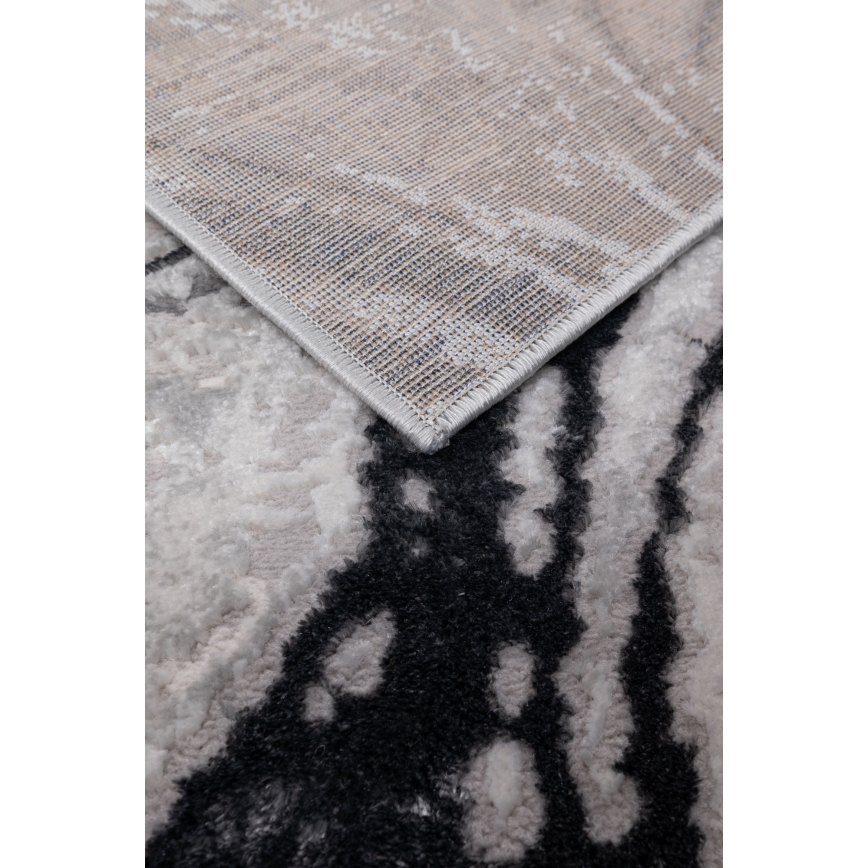 Tapete STONE 80x140 cm cinzento/antracite