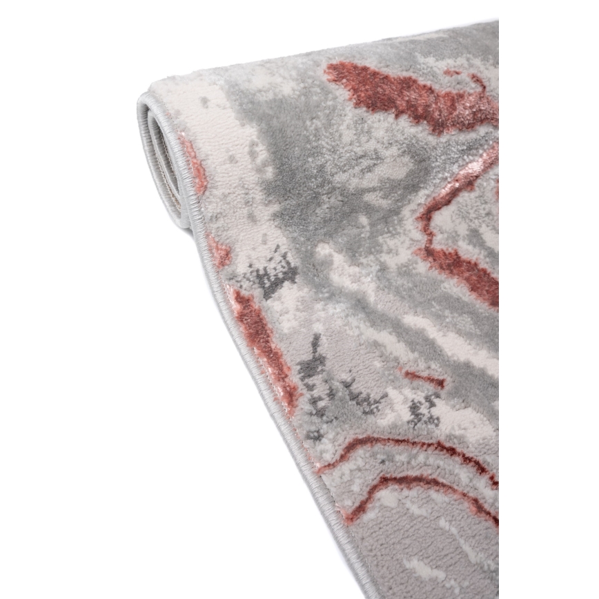 Tapete STONE 80x140 cm rosa/cinza