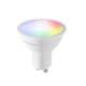 TechToy - Lâmpada inteligente LED RGB com regulação GU10/4,5W/230V 2700-6500K Wi-Fi