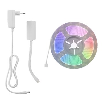 TechToy - Tira inteligente exterior LED RGB TechToy 5 m LED/14W/230V Wi-Fi IP44