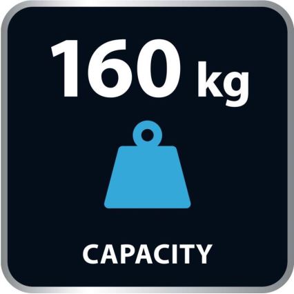 Tefal - Balança de casa de banho CLASSIC 2xAAA cinzento