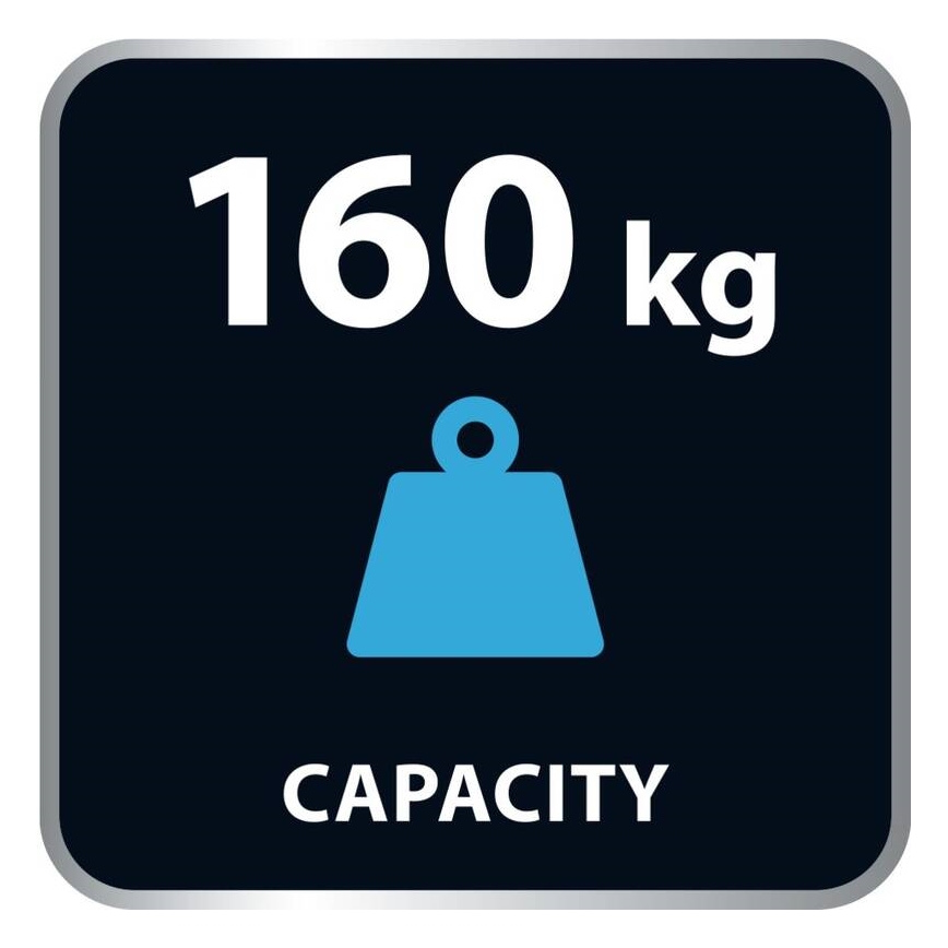 Tefal - Balança de casa de banho CLASSIC 2xAAA cinzento