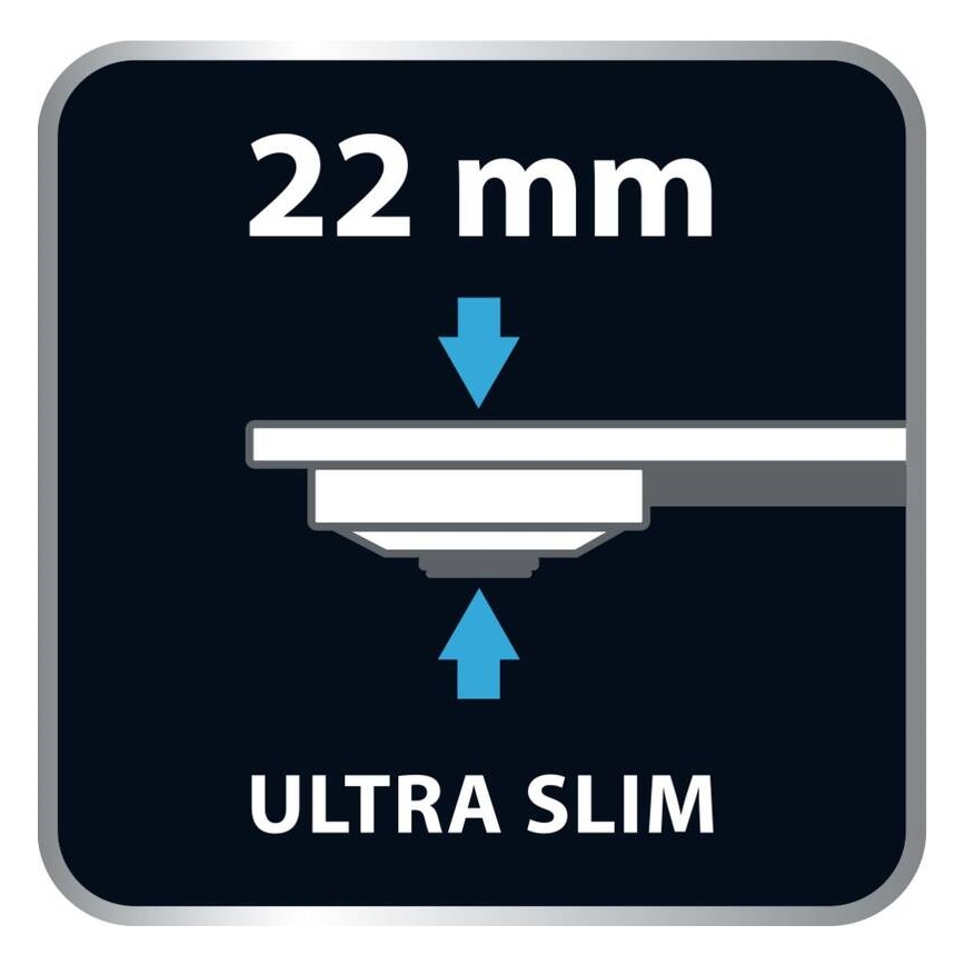 Tefal - Balança de casa de banho CLASSIC 2xAAA cinzento