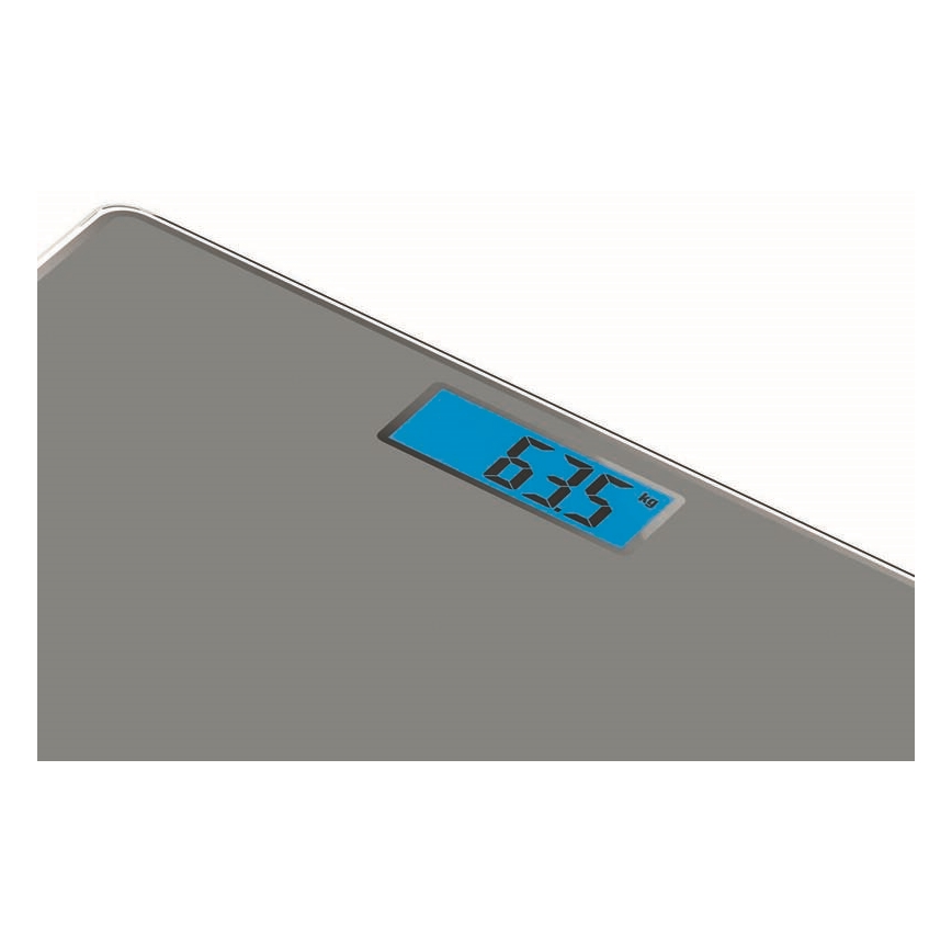 Tefal - Balança de casa de banho CLASSIC 2xAAA cinzento