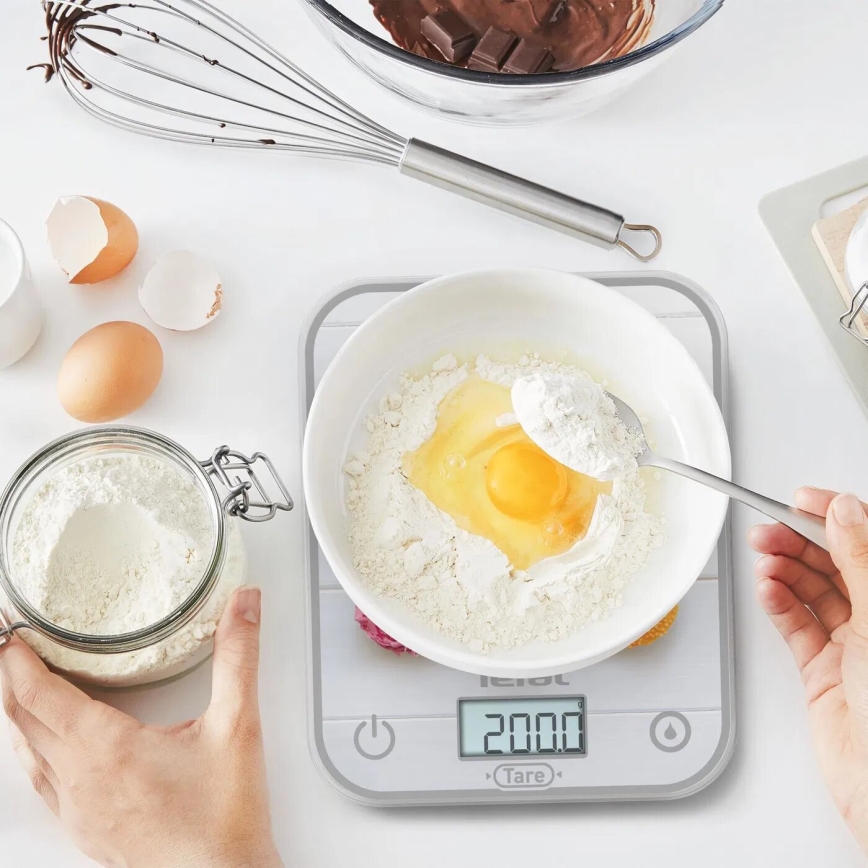 Tefal - Balança de cozinha OPTISS 2xAAA colorido