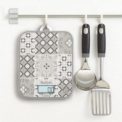 Tefal - Balança de cozinha OPTISS 2xAAA bege