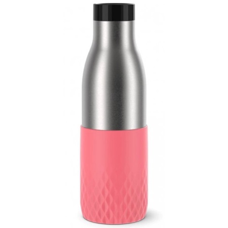 Tefal - Bottle 500 ml BLUDROP aço inoxidável/rosa
