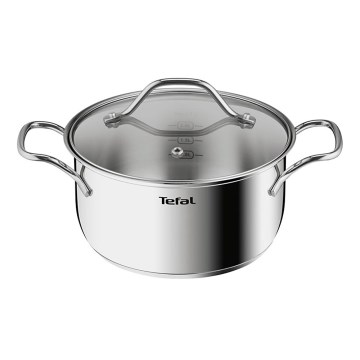 Tefal - Caçarola com tampa INTUITION 20 cm