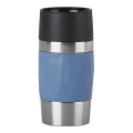 Tefal - Caneca térmica 300 ml COMPACT MUG aço inoxidável/azul