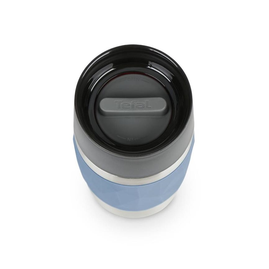 Tefal - Caneca térmica 300 ml COMPACT MUG aço inoxidável/azul
