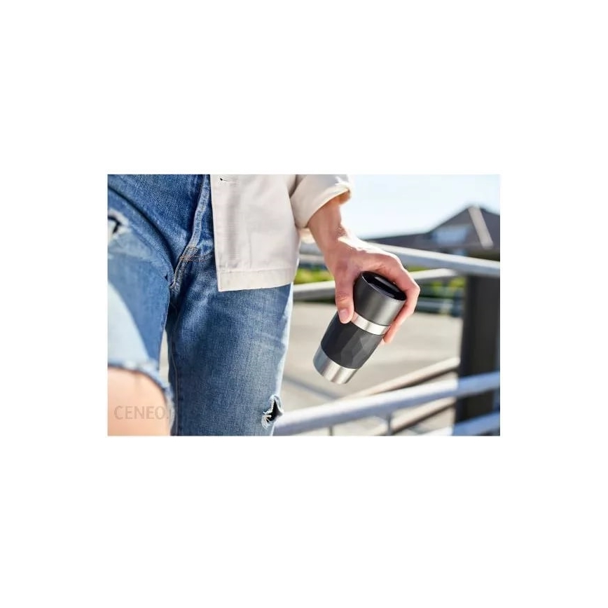 Tefal - Caneca térmica 300 ml COMPACT MUG aço inoxidável/preto