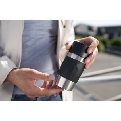 Tefal - Caneca térmica 300 ml COMPACT MUG aço inoxidável/preto