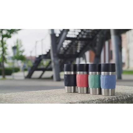 Tefal - Caneca térmica 300 ml COMPACT MUG aço inoxidável/preto