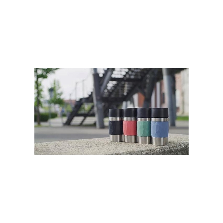 Tefal - Caneca térmica 300 ml COMPACT MUG aço inoxidável/preto