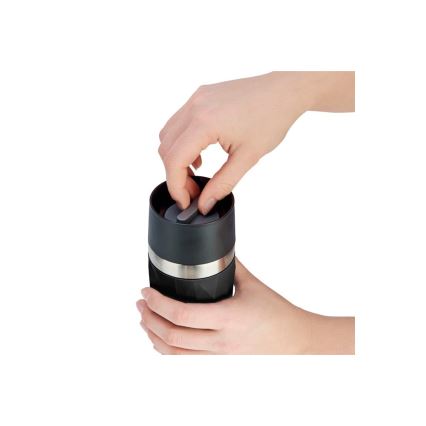 Tefal - Caneca térmica 300 ml COMPACT MUG aço inoxidável/preto