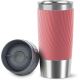 Tefal - Caneca térmica 360 ml EASY TWIST MUG aço inoxidável/rosa