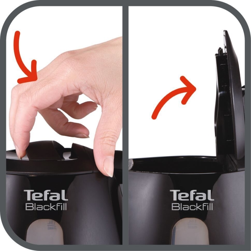 Tefal - Chaleira Elétrica EXPRESS 1,5 l 2400W/230V