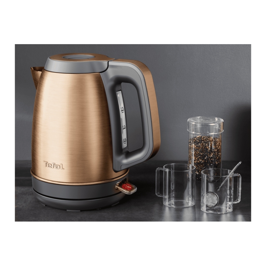Tefal - Chaleira elétrica rápida COPPERTINTO 1,7 l 2400W/230V
