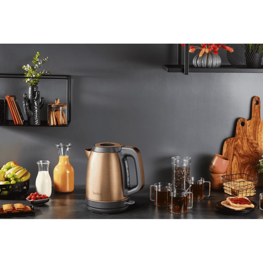 Tefal - Chaleira elétrica rápida COPPERTINTO 1,7 l 2400W/230V