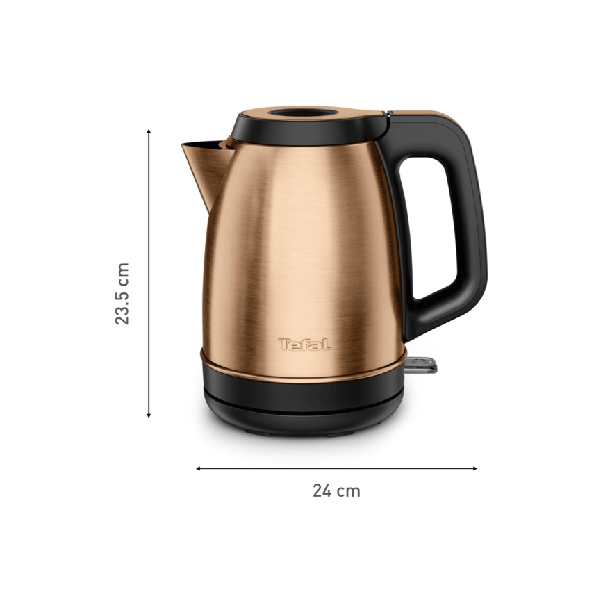 Tefal - Chaleira elétrica rápida COPPERTINTO 1,7 l 2400W/230V