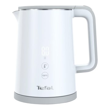 Tefal - Chaleira elétrica SENSE 1 L 1800 W/230 V branca