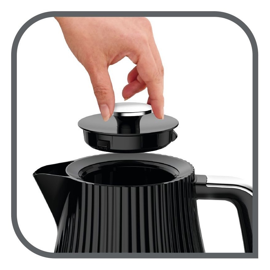 Tefal - Chaleira LOFT 1,7 l 2400W/230V preto