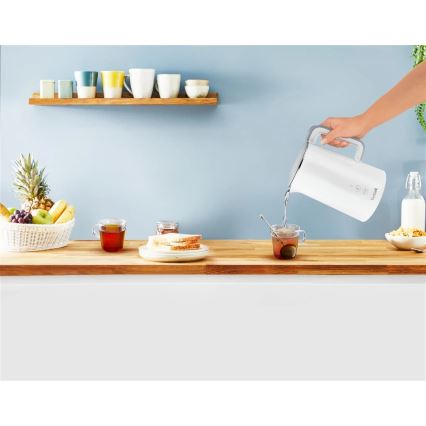 Tefal - Chaleira SENSE 1,5 l 1800W/230V branco