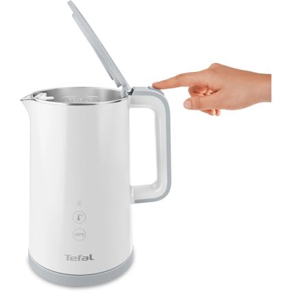 Tefal - Chaleira SENSE 1,5 l 1800W/230V branco