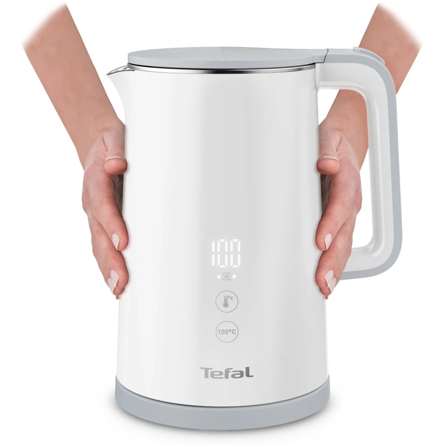 Tefal - Chaleira SENSE 1,5 l 1800W/230V branco