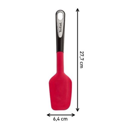 Tefal - Colher de silicone INGENIO preto/vermelho