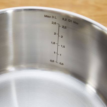 Tefal - Conjunto de 10 peças de panelas DAILY COOK em aço inoxidável