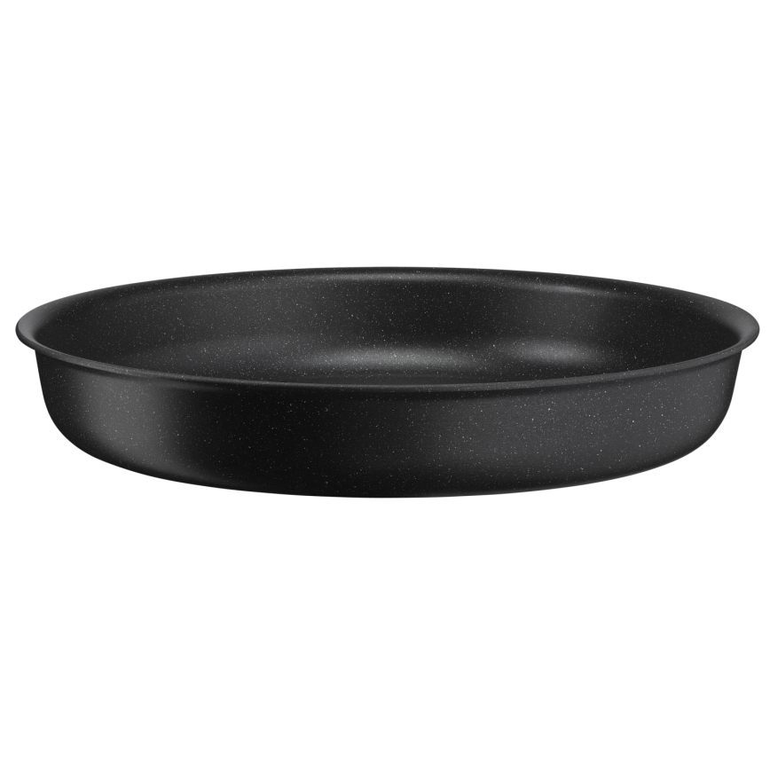 Tefal - Conjunto de 3 frigideiras INGENIO BLACK STONE