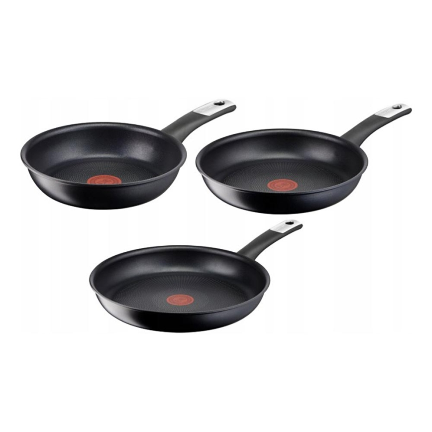 Tefal - Conjunto de 3 frigideiras PERFECT TOUCH