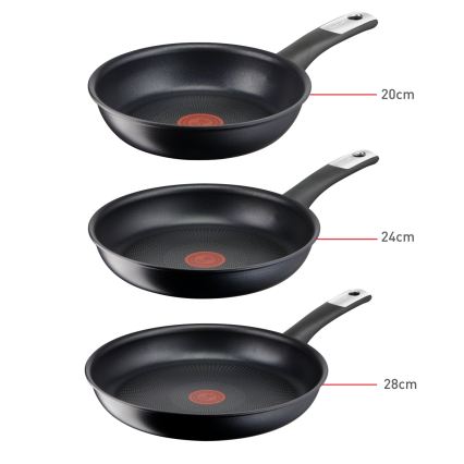 Tefal - Conjunto de 3 frigideiras PERFECT TOUCH