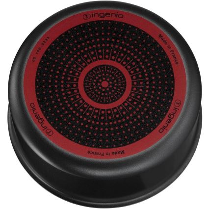 Tefal - Conjunto de panelas 3 peças INGENIO EASY COOK & CLEAN PRETO