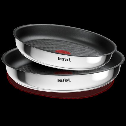 Tefal - Conjunto de 3 peças INGENIO COOK em aço inoxidável