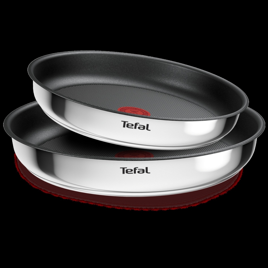 Tefal - Conjunto de 3 peças INGENIO COOK em aço inoxidável