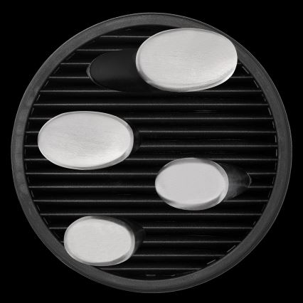 Tefal - Conjunto de 4 facas de cozinha ICE FORCE com suporte