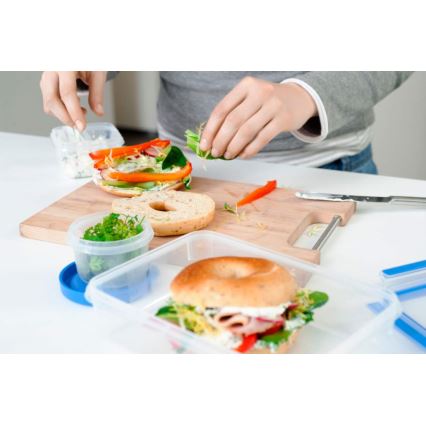 Tefal - Conjunto de 5 recipientes alimentares MASTER SEAL FRESH, azul