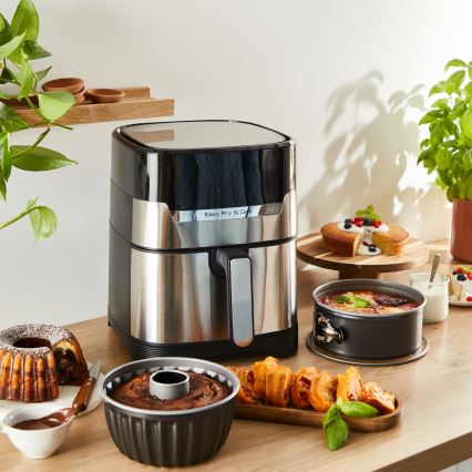 Tefal - Conjunto de formas de assar para fritadeira de ar quente KAISER