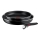 Tefal - Conjunto de frigideiras 3 unid. INGENIO EASY COOK & CLEAN BLACK