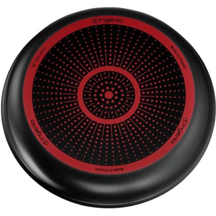 Tefal - Conjunto de frigideiras 3 unid. INGENIO EASY COOK & CLEAN BLACK