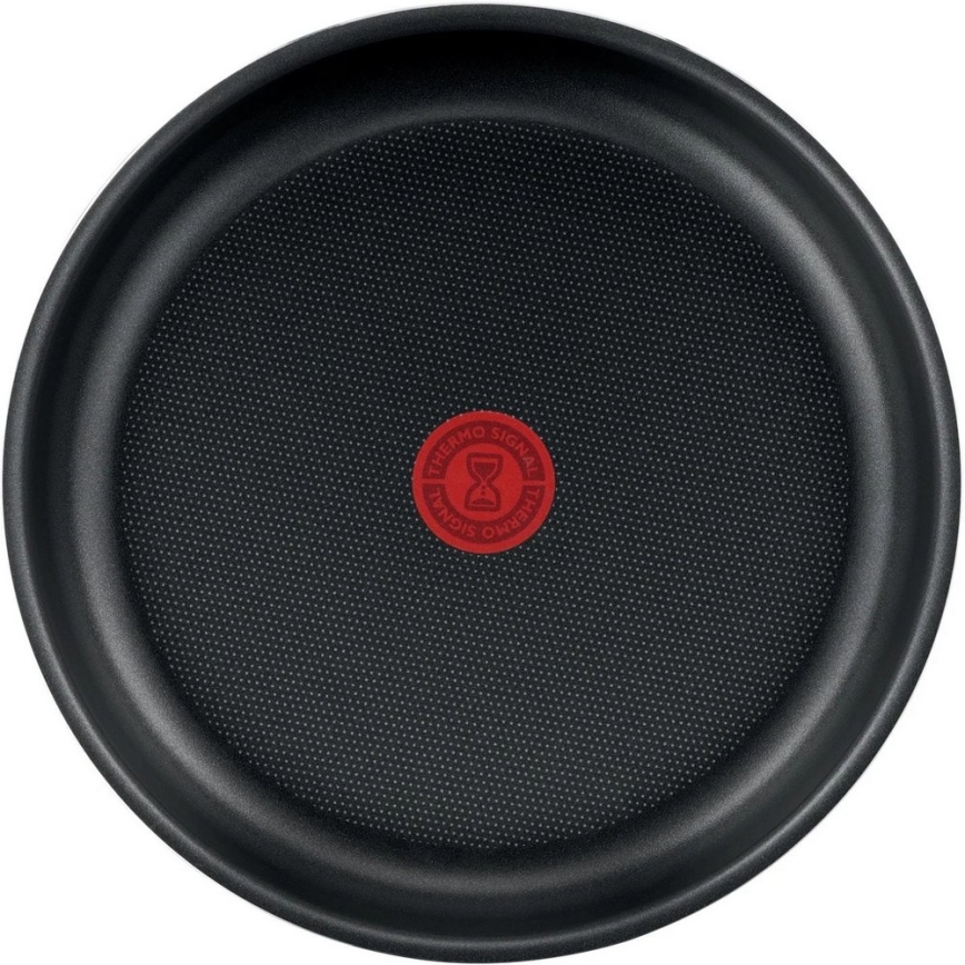 Tefal - Conjunto de frigideiras 3 unid. INGENIO EASY COOK & CLEAN BLACK