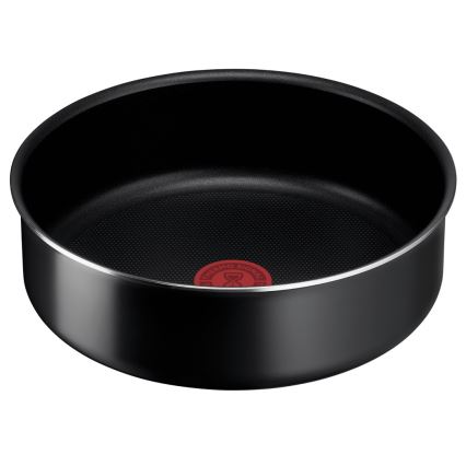 Tefal - Conjunto de frigideiras 3 unid. INGENIO EASY COOK & CLEAN BLACK