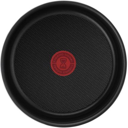 Tefal - Conjunto de frigideiras 3 unid. INGENIO EASY COOK & CLEAN BLACK