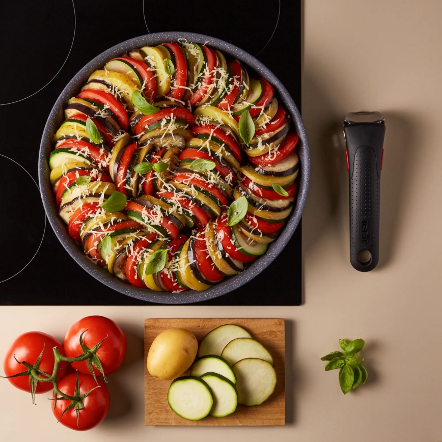 Tefal - Conjunto de frigideiras 3 unid. INGENIO NATURAL FORCE